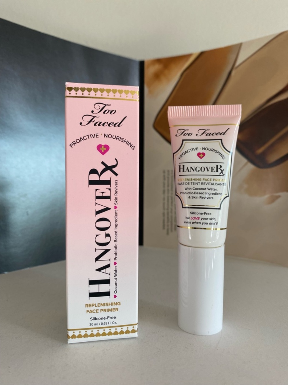 Too Faced Hangoverx Replenishing Face Primer, Silicone-Free, 20ML / 0.68 OZ